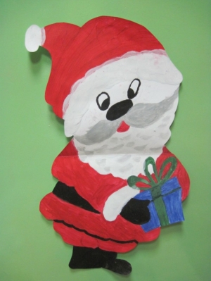 Zimowe dekoracje w naszym przedszkolu
