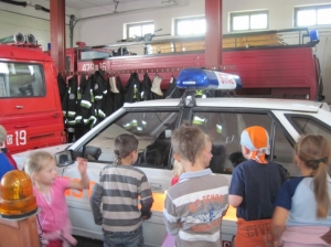 19.05.2011 Wycieczka do Straży Pożarnej w Wicku