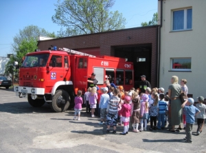 19.05.2011 Wycieczka do Straży Pożarnej w Wicku