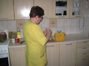 26.02.2013r. Maluszki z wizytą w przedszkolnej kuchni