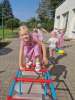 Wakacyjne zabawy w ogrodzie przedszkolnym