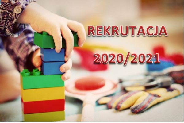 Zapisy dzieci do przedszkola na rok szkolny 2020/2021